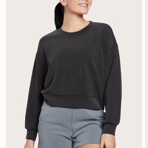 NWT Lululemon x Peloton Perfectly Oversized Crop Crew Softstreme Retail $128